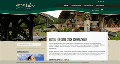 Desktop Screenshot of enztal.de